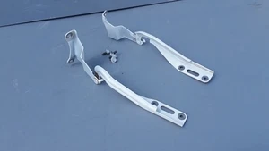 2009-2014 Honda FIT 1.5L Left & Right Side Hood Hinges Set White OEM - Bild 1 von 17