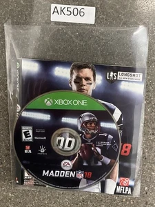 Madden NFL 18 (Microsoft Xbox One, 2017) Videospiel ohne Hülle #AK506 - Bild 1 von 1