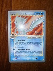 Pokemon 2008 World Championships Mew 101/101 Non-Holo Gold Star Delta Species LP - Picture 1 of 9