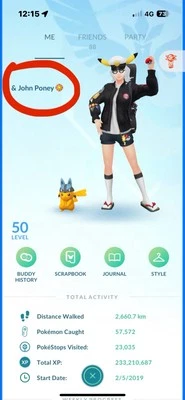Pokemon Acc Go✨Level 50 ✨ - Image 1 of 4