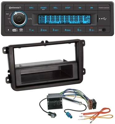 Continental MP3 DAB USB Bluetooth Autoradio für Seat Alhambra ab 10 Leon 09-12 T - Bild 1 von 4