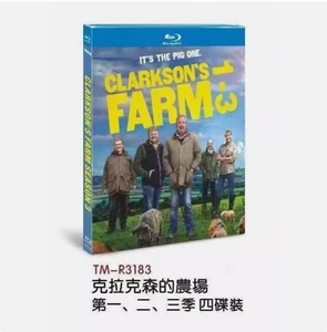 Clarkson's Farm:Season 1-3 TV Series 1080P 4 Disc All Region Box Set - Afbeelding 1 van 2