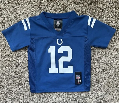 Indianapolis Colts Andrew Luck Football Jersey 2T NFL Team Apparel KIDS #12 - Image 1 of 4