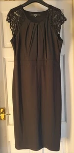 Black Dress - Star By Julien Macdonald Size 14 - Picture 1 of 4