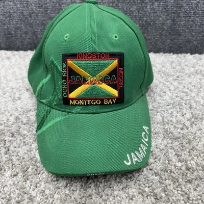 City Hunter  hat cap Jamaica green Adjustable Kingston Montego Bay - Image 1 of 4