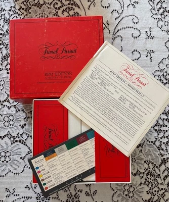 Trivial Pursuit RPM Edition A History of Music Card Set - Image 1 of 3