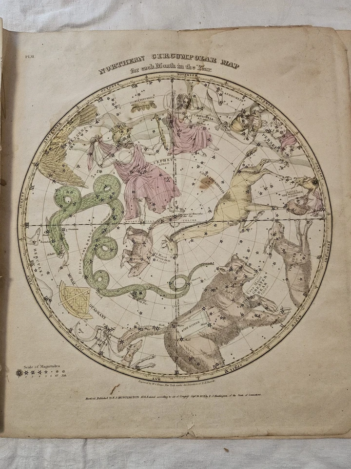 Atlas designed to illustrate the Geography of the Heavens Foto 1 de 4