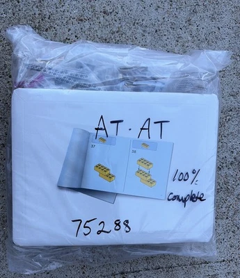 全新乐高星球大战:AT-AT (75288) 缺少盒(见下文说明) — 第 1/2 张图片