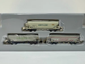 Marklin Mini-Club Z-Scale 82622, 3 Grain Hopper Cars New - Picture 1 of 6