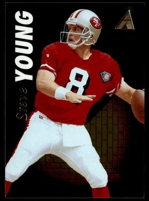 1995 Pinnacle Zenith Steve Young San Francisco 49ers #Z94 - Image 1 of 2