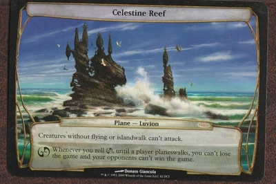 Magic the Gathering Celestine Reef Planechase Anthology Card VF/NM - Image 1 of 2