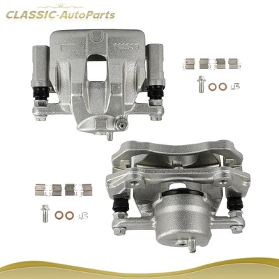 Par de pinzas de freno delanteras con soporte para Suzuki Grand Vitara 2006-2013 Foto 1 de 4