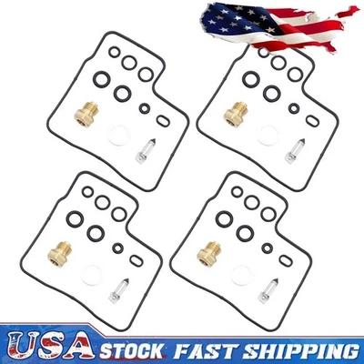 4x Kits de reconstrucción de reparación de carburador Fit Honda VF1100C V65 1984 1985 1986 Foto 1 de 4