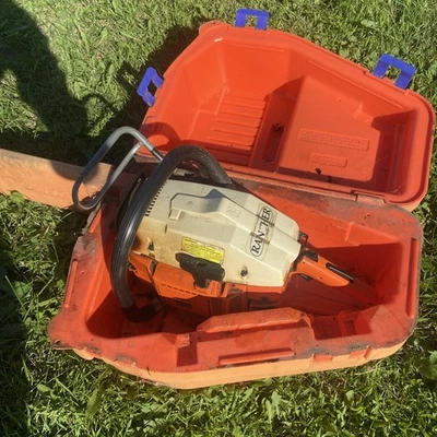 Motosserra Rancher Vintage Husqvarna 61 Caixa Plástica Superior Branca Rara Suécia 🔥🔥 - Imagem 1 de 4