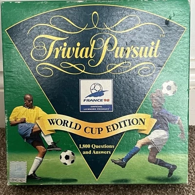 Trivial Pursuit World Cup Edition France 98 Board Game Cards Sealed Parker - Image 1 of 4