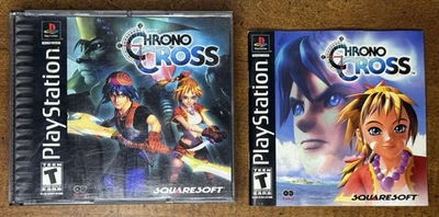 Chrono Cross (Sony PlayStation 1, 2000) Complete CIB Black Label PS1 Tested - Image 1 of 4