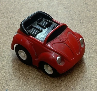 1989 年 BUDDY L Corp 红色大众“BEETLE•BUG”可转换拉背动作  — 第 1/4 张图片