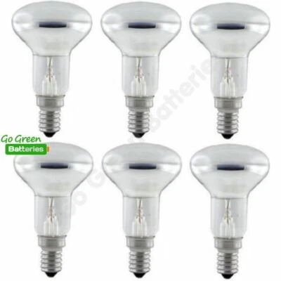6 x Eveready Lava Lamp Bulb Reflector R39 E14 Screw In 30w Light Bulbs