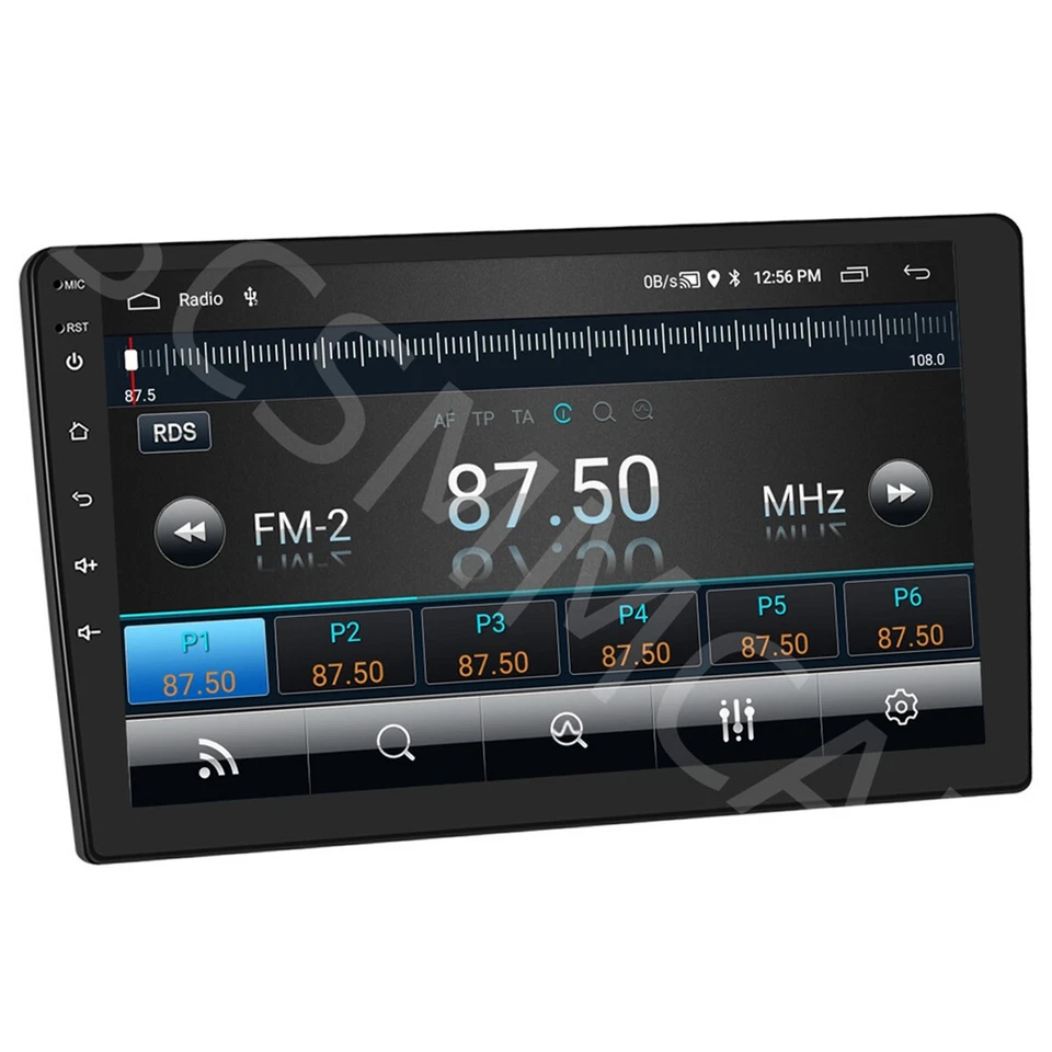 Car MP5 Player Radio Stereo Android 13 10in For Carplay Bluetooth USB RDS SWC Foto 1 de 4