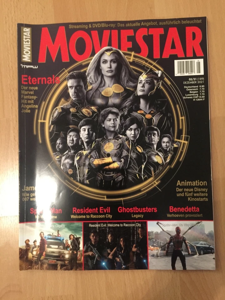 💎💎  MOVIESTAR  5/2021 ETERMALS-Angelina Jolie,Salma Hayek,Richard Madden - Image 1 of 1