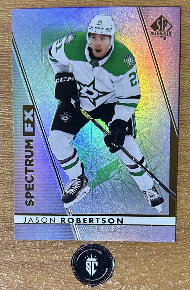 Jason Robertson 2022-23 SP Authentic Spectrum FX Bounty Unscratched #S-24 Stars - Image 1 of 2