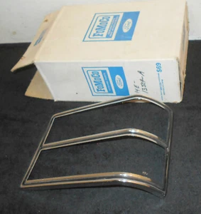 1969 1970 Ford Cortina Mk2 1968-1972 TVR Vixen NOS LH REAR TAIL LAMP DOOR BEZEL - Picture 1 of 5