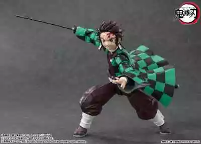 Bandai S.H. Figuarts Demon Slayer: Kimetsu no Yaiba Tanjiro Kamado Action Figure - Image 1 of 4