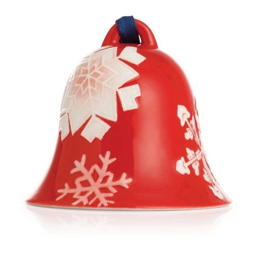 Franz Porcelain - Ornament - Holiday Greetings - Bell - Image 1 of 1
