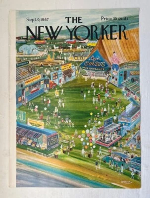 New Yorker Magazine, Sept 9, 1967, Cover only, Vintage, Art, Free Shipping Foto 1 de 2