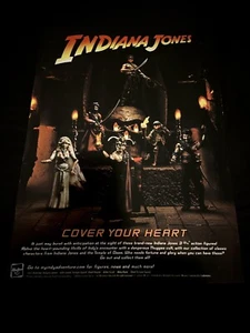 Indiana Jones™ HASBRO EXKLUSIVES Tempel des Untergangs SPIELZEUG PROMO-POSTER - Bild 1 von 1
