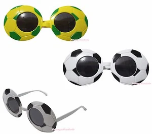 Sport World Cup Brazil Football Soccer Party Dress Up Glasses Unisex Costume Toy - Picture 1 of 3
