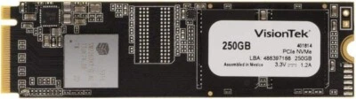 VisionTek PRO XMN 250 GB Solid State Drive - M.2 Internal - PCI Express NVMe (PC - Image 1 of 2