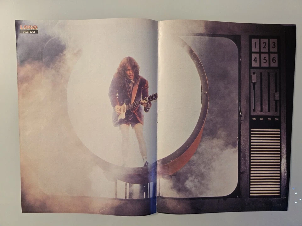 AC/DC  - Very rare poster from Norway - 1988 " Logo" - Bild 1 von 1