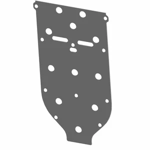 Polaris Skid Plate, Genuine OEM Part 5450136, Qty 1 - Picture 1 of 2