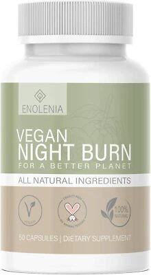 Enolenia® NIGHT F-BURN Kapseln schnell abnehmen Fettverbrennung Fatburner TOP