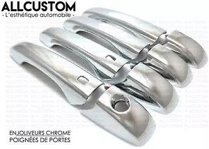 CROMADO CROMO CUBIERTAS MANETAS PUERTAS para JEEP GRAND CHEROKEE 2012-2020 - Imagen 1 de 5