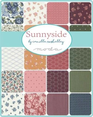 Moda Charm Pack - SUNNYSIDE - 100% Patchwork Cotton Fabric - Image 1 of 2