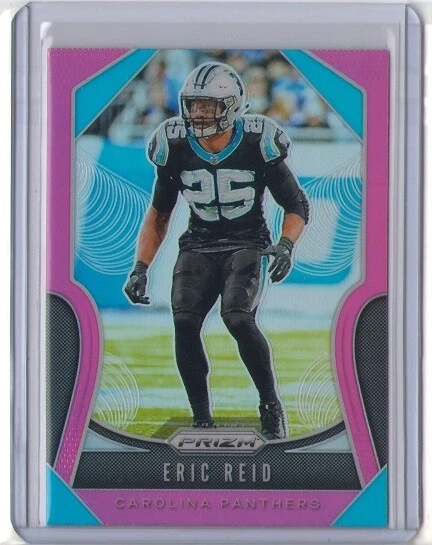 ERIC REID 2019 Panini Prizm PINK SP Refractor #180 PANTHERS - Image 1 of 1