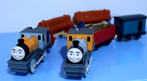 Thomas &Friends Trackmaster Motorized Bash & Dash W/ Cargo & Logs COMPLETE SETS! - Bild 1 von 11
