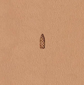 Vintage Tandy Craftool Leather Craft Stamp A104 Background - Picture 1 of 4