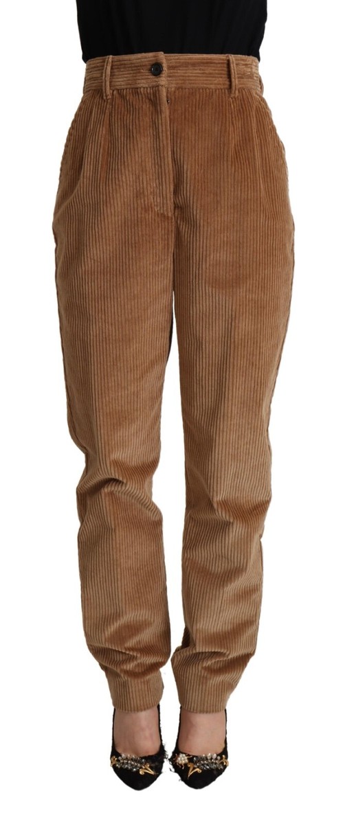 パンツ DOLCE & GABBANA Corduroy pants Brown J&ANS by DOLCE & GABBANA Size 34 Brown Corduroy Cotton