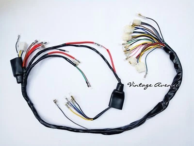 (TW256) YAMAHA XT500 1977 '77 CABLEADO ELÉCTRICO PRINCIPAL TELARES ARNÉS 1T2-82590-00 Foto 1 de 3