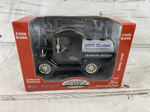 Gearbox Ford Benzol Oil Tanker 1912 Limited Edition Coin Bank NEW IN BOX - Picture 1 of 5