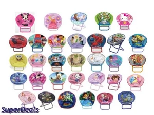 Disney and Nickelodeon Character Kids Mini Saucer Chair - Toddler Seating  - Picture 1 of 37