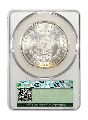 1882 MS63 Morgan Silver Dollar CACG - Image 1 of 2