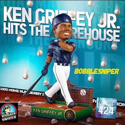 KEN GRIFFEY JR Seattle Mariners 1993 Home Run Derby Warehouse MLB Bobblehead - Image 1 of 4