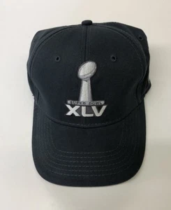 NUEVO CON ETIQUETAS Super Bowl XLV North Texas NFL STRAPBACK GRIS Green Bay Packers - Imagen 1 de 3