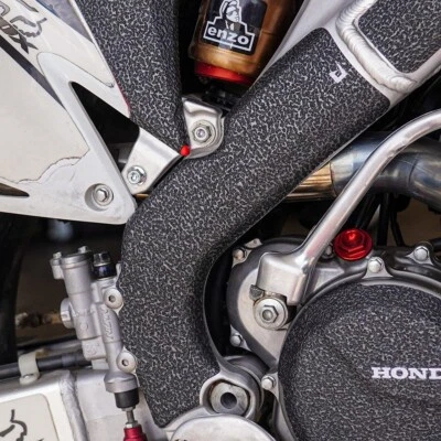 Protectores de cuadro negros Honda CRF450 2009-2012 protectores de cinta de agarre CRF 450 CRF450R Foto 1 de 4