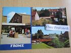 Old Vintage Postcard Frome Multi View Colour Master Posted 1979 (D13)