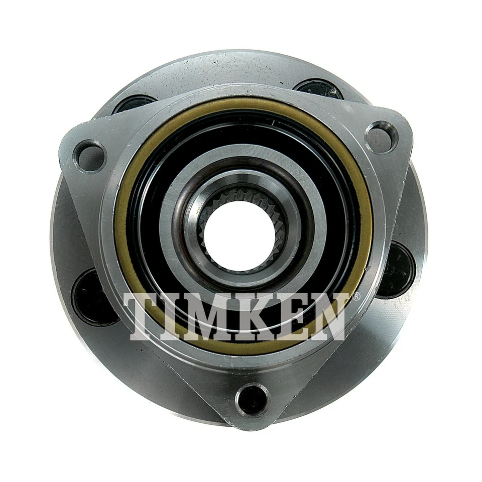 Compatível com 1984-1989 Jeep Cherokee 4WD rolamento de roda e conjunto de cubo dianteiro Timken - Imagem 1 de 4